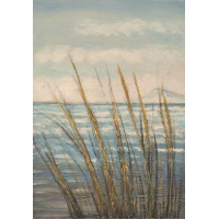 Quadro Pintura Óleo Ramas 50x70